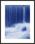 framed snowscape painting
